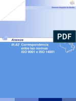 Similitudes Entre La Norma ISO 14001 y Norma ISO 9001