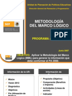 Presentacion MarcoLogico