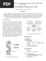 Isolation and Qualitative Analysis of Nucleic Acids (DNA From Onion)