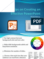 7 tips on creating an effective powerpoint