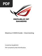 Download Maximus VI BIOS Guide - Overclocking by Branislav Lackovic SN208035171 doc pdf