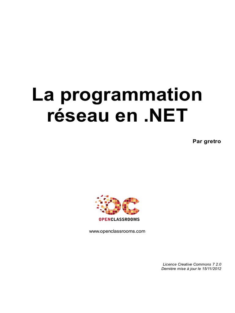 La Programmation Reseau en Net | PDF | C# (Langage de 