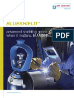 Blueshield: Advanced Shielding Gases. When It Matters, BLUESHIELD Delivers