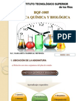 Cinética Química y Biológica