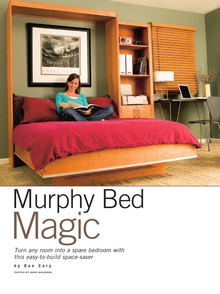 Murphy Bed Plans PDF Framing (Construction)