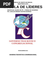 Bases de Fé_governo teocrático