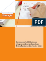 Referencial de Conteudos Ensino Fundamental e Ensino Medio