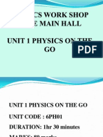 Physics Unit 1