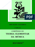Osvaldo Lacerda - Compêndio de Teoria Elementar da Música
