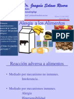 Alergia a Los Alimentos