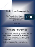 Multiplying Polynomials