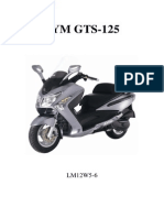 DK Sym GTS-125 (LM12W5-6) 2009