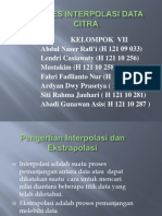 Proses Interpolasi Data Citra