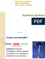 Aula 2 Equilibrio Quimico I