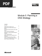 Module 5: Planning A DNS Strategy