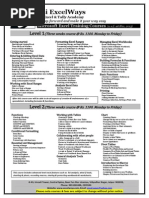 Download ExcelWays Excel Course by Excel Ways SN208089639 doc pdf