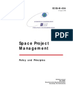 European Co-Operation For Space Standardisation - Space Project Management Policy and Principles