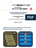 Assessing Regional Value Added of Renewable Energy in Japan