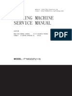 Washing Machine: Service Manual