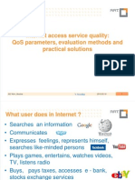 Internet Access Service Quality: Qos Parameters, Evaluation Methods and Practical Solutions