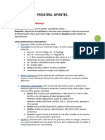 Apuntes Pediatria 1 y 2.