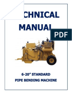 Pipe Bending Machine Manual Small