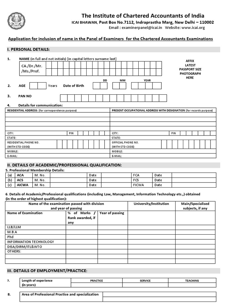Exam Emp Form | PDF | Accounting | Government