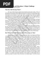 Child Marriage Edu Note