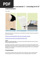 AVPU Scale: Assessing Consciousness Quickly | PDF | Coma | Emergency ...