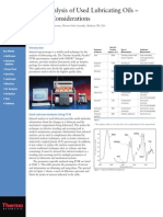 Ftir Analysis of Used Lubricating Oils