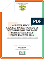 Annexe Fiscale 2014
