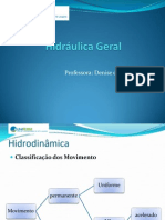 Movimentos de fluidos e classificação dos escoamentos