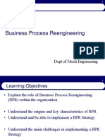 Business Process Reengineering: M. Parthiban Dept of Mech Engineering
