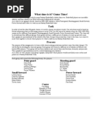 Download Fantasy Basketball Project by tree5215 SN20811707 doc pdf