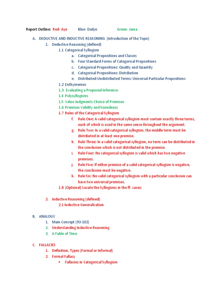 Green-Jama: Report Outline | PDF | Social Science | Philosophy