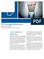 HP Converged Infrastructure: A New Window of Opportunity