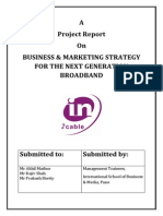 Project Report - Business & Marketing Strategy For Next Generation Broadband