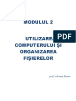 M2 - Utilizare PC Si Organizarea Fisierelor Windows