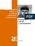Curso de Carisma Franciscano