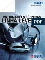 Mahle Tabela de Parede Linha Leve 2012-2