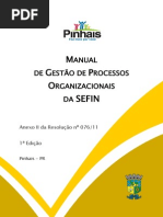 MANUA DE GESTÃO DE PROCESSOS AnexoII-Processos-SITE[4163]
