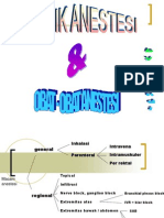 MACAM DAN TEKNIK ANESTESI REGIONAL