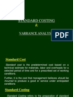 Standard Costing: Varrance Analysis