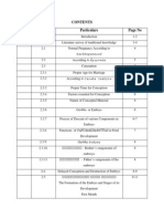 Sl. No Sub Section Particulars Page No: Garbha or Embryo