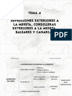Depresiones Exteriores A La Meseta, Cordilleras Exteriores A La Meseta, Baleares y Canarias