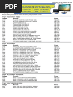 TABELA DE PREÇO 2 H2I