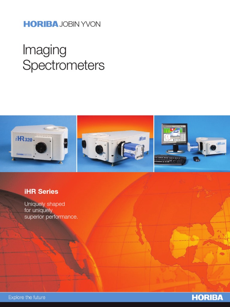 Imaging Spectrometers Jobin Yvon PDF Charge Coupled Device Raman