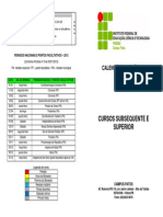 Calendario 2013 - Subsequente - Livreto PDF
