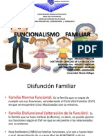 Funcionalismo Familiar. 2012-2013