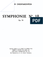 Sostakovich - Sinfonia n.10